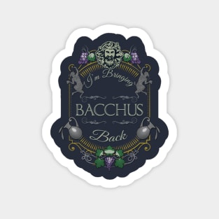 Bringing Bacchus Back Tee Sticker